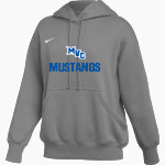 Monte Vista Christian Mustangs Nike Women's Phoenix Fleece Pullover Hoodie Front Thumbnail