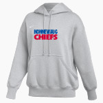 Nonnewaug Chiefs <span class="pdp-name-mascot">Nonnewaug Chiefs</span> Nike Womens Phoenix Fleece Pullover Hoodie Front Thumbnail