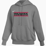 HISPANIC TEXAS HS FOOTBALL COACHES ASSOCIATION Nike Women's Phoenix Fleece Pullover Hoodie Front Thumbnail