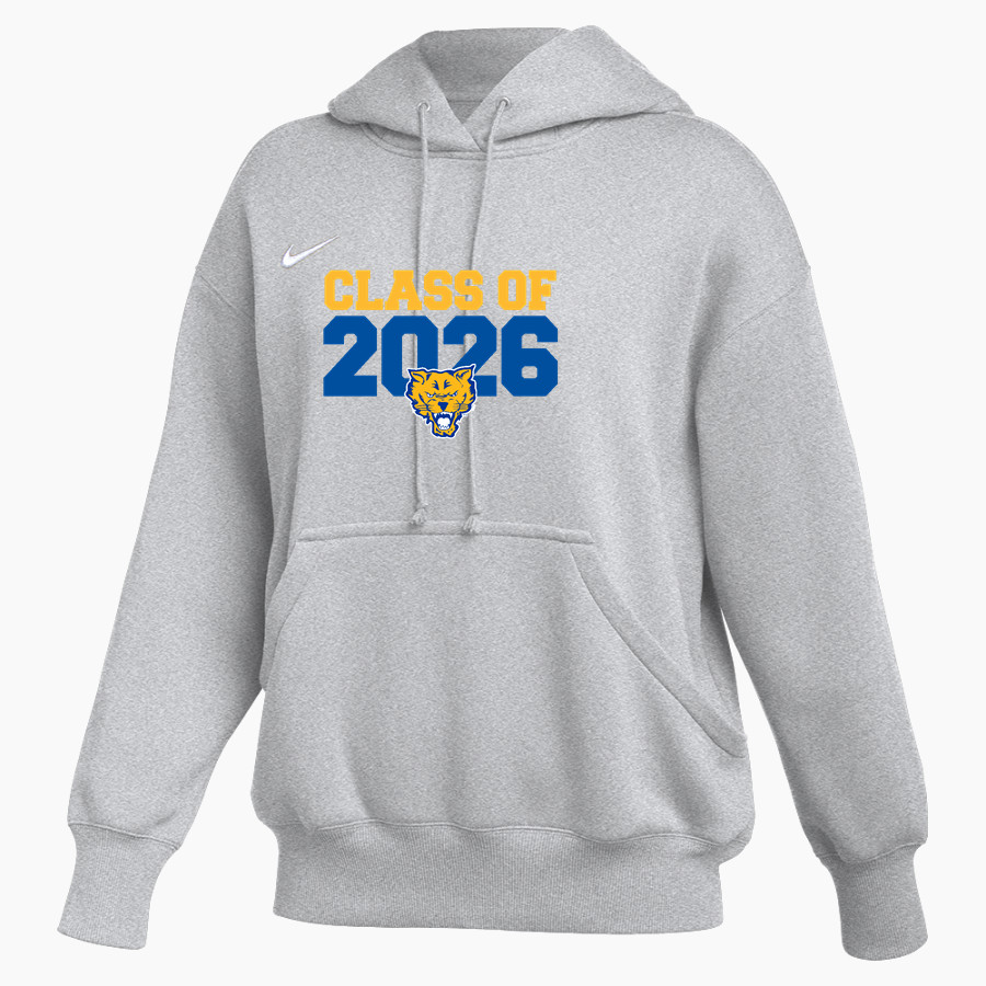 Fort Valley Wildcats <span class="pdp-name-mascot">Fort Valley Wildcats</span> Nike Womens Phoenix Fleece Pullover Hoodie
