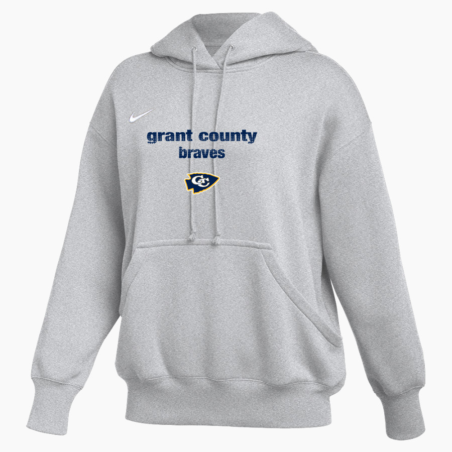 Grant County Braves The Official Online Store <span class="pdp-name-mascot">Grant County Braves</span> Nike Womens Phoenix Fleece Pullover Hoodie