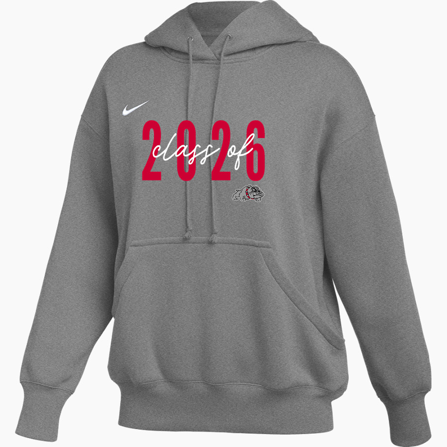 Boscobel Bulldogs Nike Women's Phoenix Fleece Pullover Hoodie