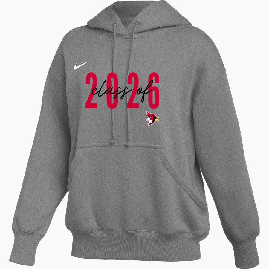 Eleva-Strum Cardinals <span class="pdp-name-mascot">Eleva-Strum Cardinals</span> Nike Women's Phoenix Fleece Pullover Hoodie