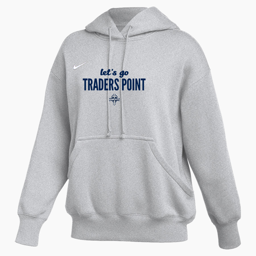 Traders Point Knights <span class="pdp-name-mascot">Traders Point KnightS</span> Nike Womens Phoenix Fleece Pullover Hoodie
