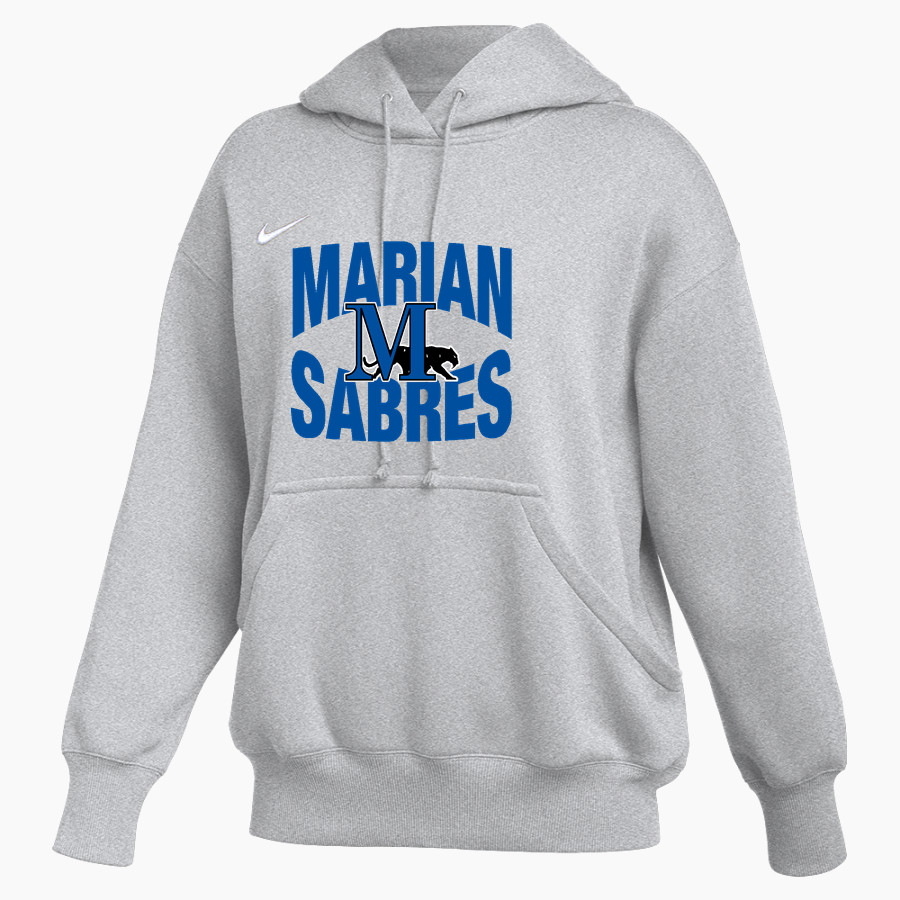 Marian SABRES <span class="pdp-name-mascot">Marian University SABRES</span> Nike Womens Phoenix Fleece Pullover Hoodie