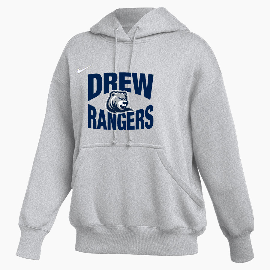 Drew Rangers <span class="pdp-name-mascot">Drew University Rangers</span> Nike Womens Phoenix Fleece Pullover Hoodie