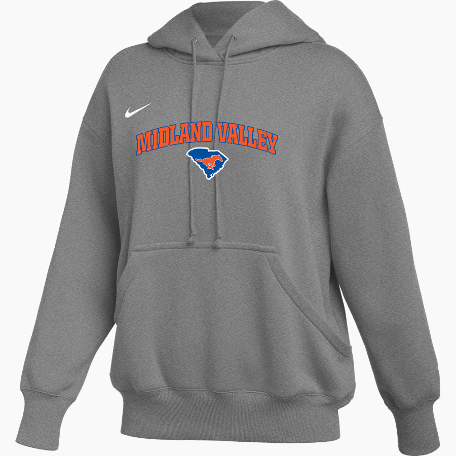 MIDLAND VALLEY HIGH SCHOOL MUSTANGS <span class="pdp-name-mascot">MIDLAND VALLEY MUSTANGS</span> Nike Women's Phoenix Fleece Pullover Hoodie