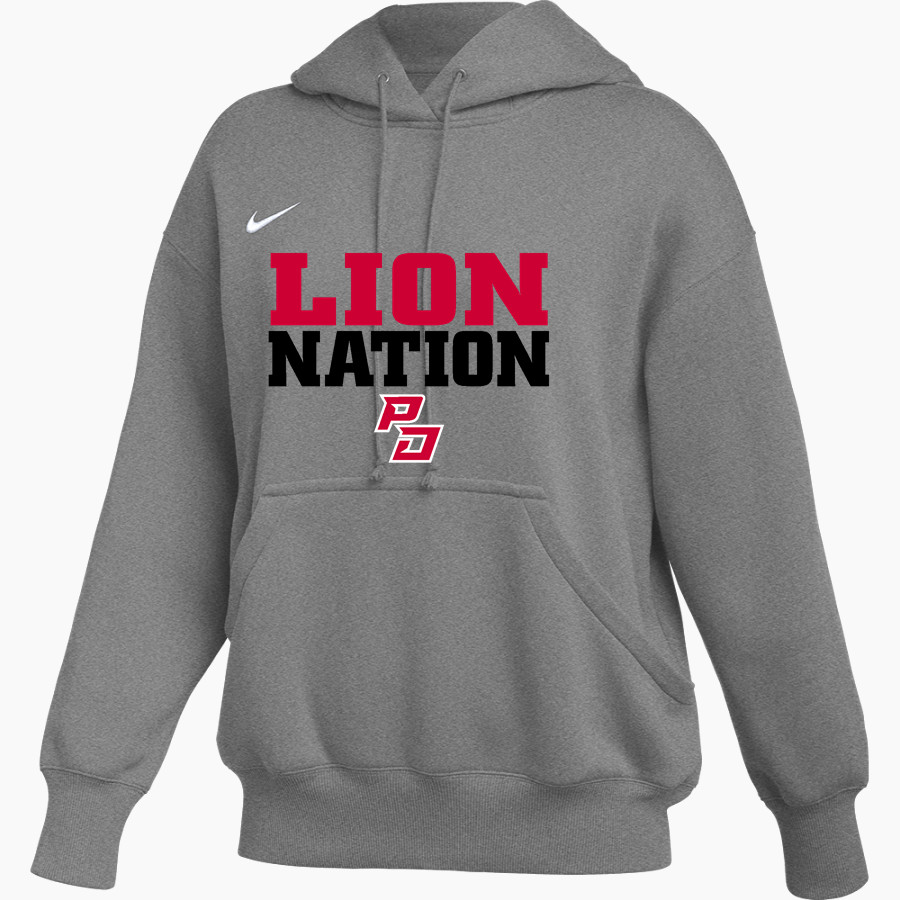 Plain Dealing Lions Nike Women's Phoenix Fleece Pullover Hoodie
