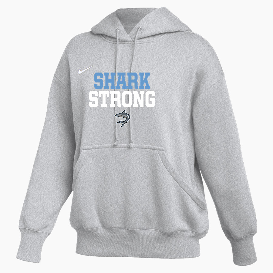 St. James Sharks <span class="pdp-name-mascot">St. James Sharks</span> Nike Womens Phoenix Fleece Pullover Hoodie
