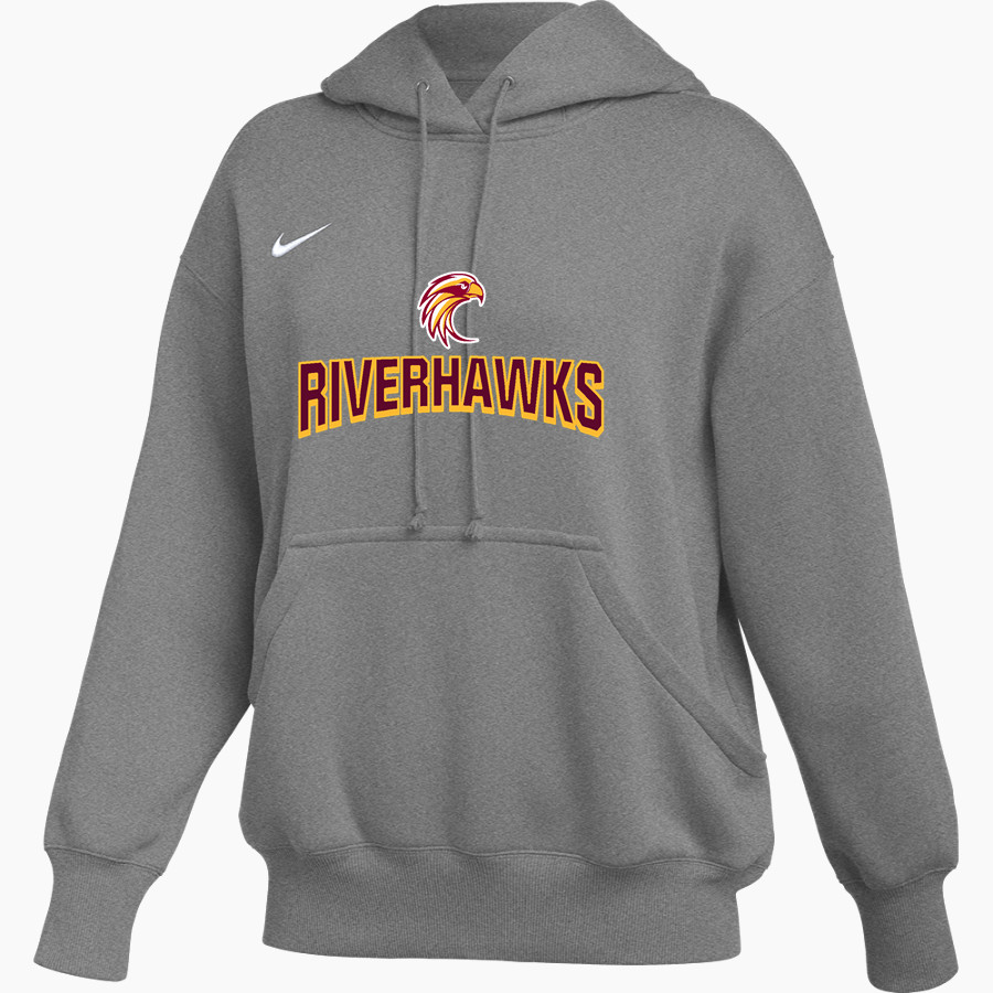 THE DALLES HIGH SCHOOL RIVERHAWKS Nike Women's Phoenix Fleece Pullover Hoodie