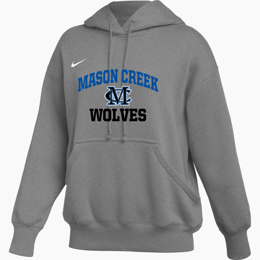 Mason Creek Wolves <span class="pdp-name-mascot">Mason Creek Wolves</span> Nike Women's Phoenix Fleece Pullover Hoodie