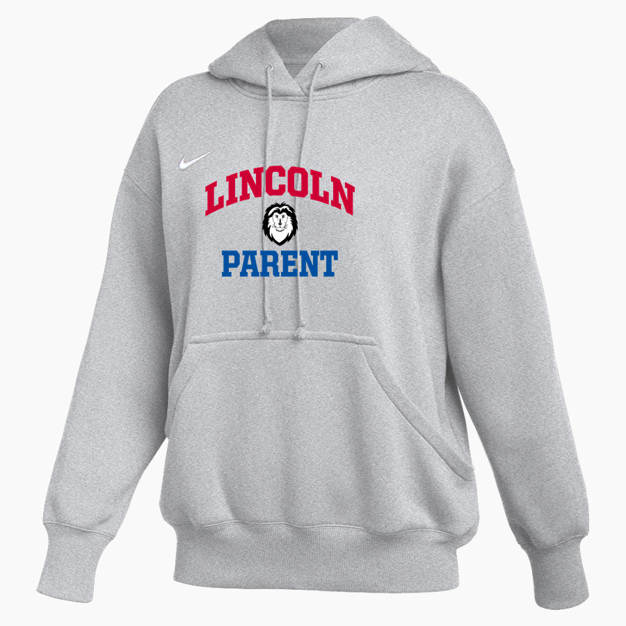 Lincoln Lions <span class="pdp-name-mascot">Lincoln Lions</span> Nike Womens Phoenix Fleece Pullover Hoodie