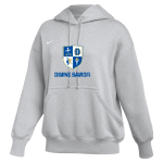 Divine Savior Academy Sharks <span class="pdp-name-mascot">Divine Savior Sharks</span> Nike Womens Phoenix Fleece Pullover Hoodie Front Thumbnail