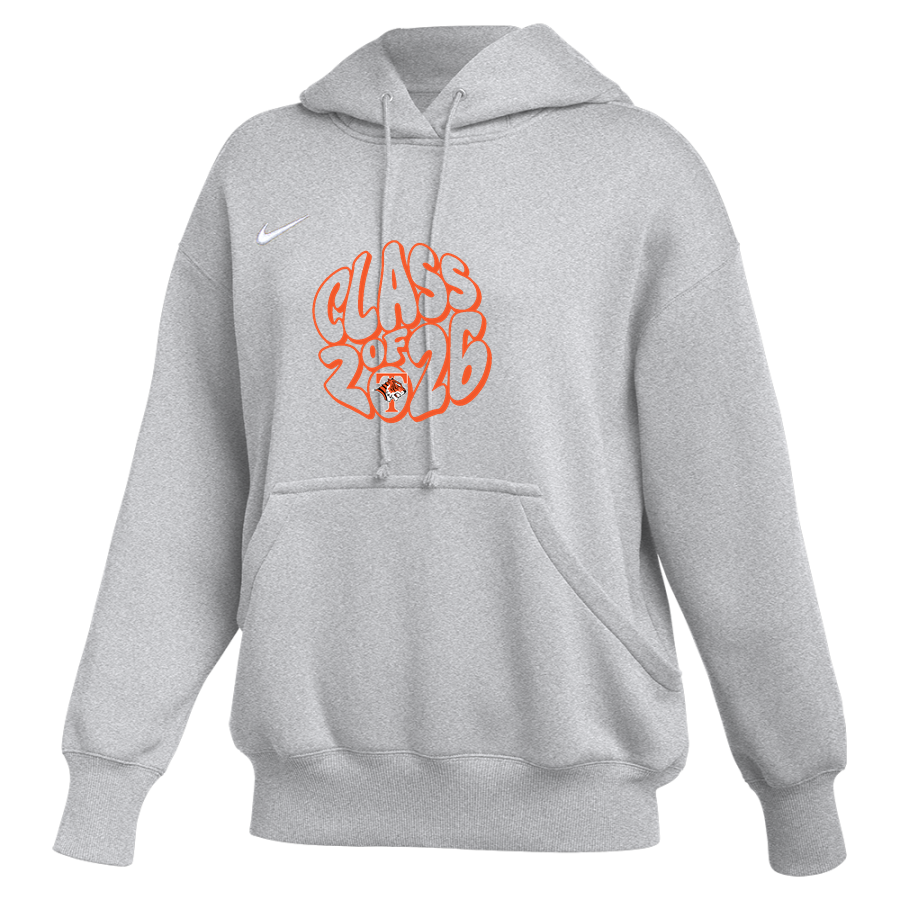 Tech High School Tigers <span class="pdp-name-mascot">Tech High School</span> Nike Womens Phoenix Fleece Pullover Hoodie