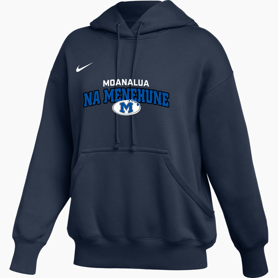 Moanalua Na Menehune <span class="pdp-name-mascot">Moanalua Menehunes</span> Nike Women's Phoenix Fleece Pullover Hoodie