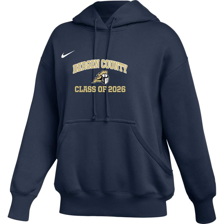 BERGEN COUNTY TECHNICAL SCHOOL KNIGHTS <span class="pdp-name-mascot">BERGEN COUNTY KNIGHTS</span> Nike Womens Phoenix Fleece Pullover Hoodie