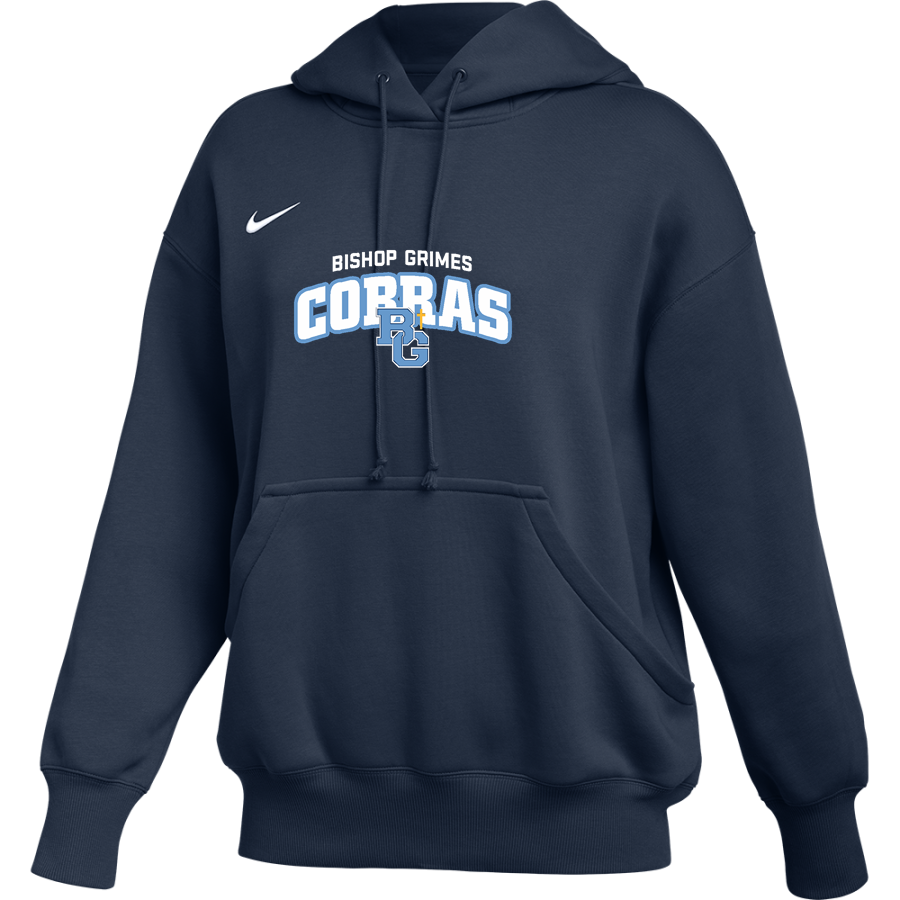 Bishop Grimes Cobras <span class="pdp-name-mascot">Bishop Grimes Cobras</span> Nike Womens Phoenix Fleece Pullover Hoodie