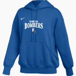 Kohler Bombers <span class="pdp-name-mascot">Kohler Bombers</span> Nike Womens Phoenix Fleece Pullover Hoodie Front Thumbnail