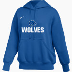 Timberline Wolves <span class="pdp-name-mascot">Timberline Wolves</span> Nike Women's Phoenix Fleece Pullover Hoodie Front Thumbnail