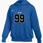 REHOBETH HIGH SCHOOL REBELS Nike Women's Phoenix Fleece Pullover Hoodie Front Thumbnail