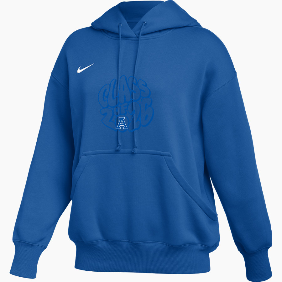 AHS leads official sideline store <span class="pdp-name-mascot">AIRPORT EAGLES</span> Nike Womens Phoenix Fleece Pullover Hoodie