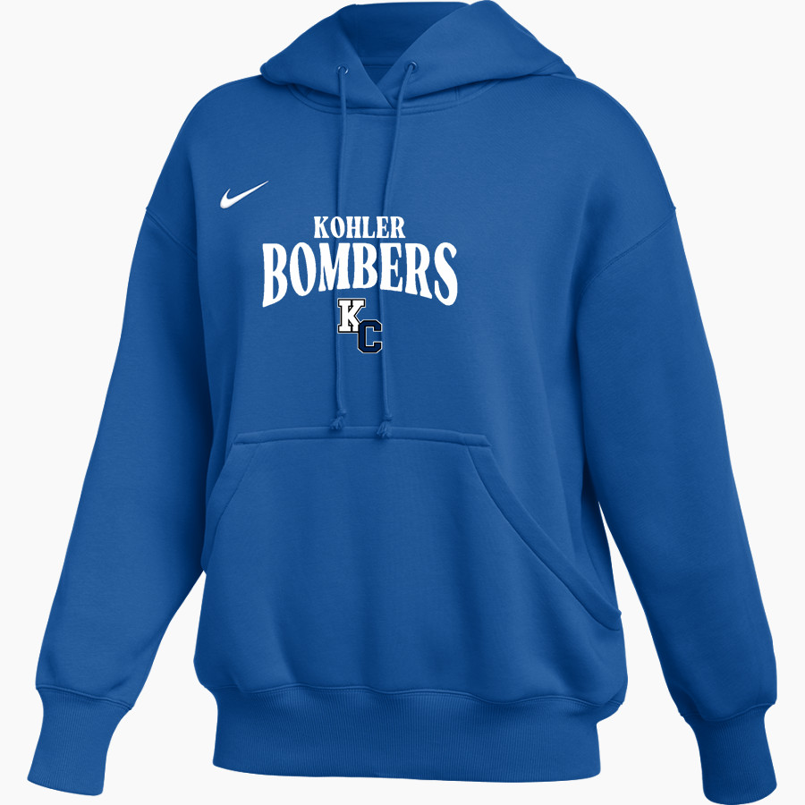 Kohler Bombers <span class="pdp-name-mascot">Kohler Bombers</span> Nike Womens Phoenix Fleece Pullover Hoodie