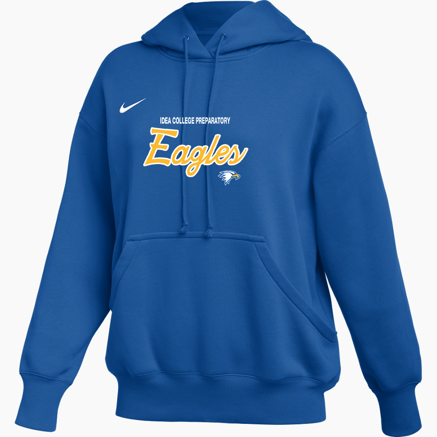 IDEA COLLEGE PREPARATORY - EDINBURG Eagles <span class="pdp-name-mascot">IDEA College Preparatory Eagles</span> Nike Womens Phoenix Fleece Pullover Hoodie