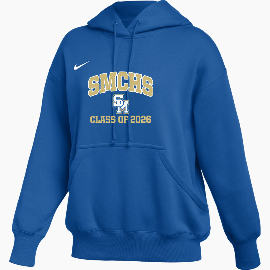 SMCHS Eagles <span class="pdp-name-mascot">SMCHS Eagles</span> Nike Womens Phoenix Fleece Pullover Hoodie