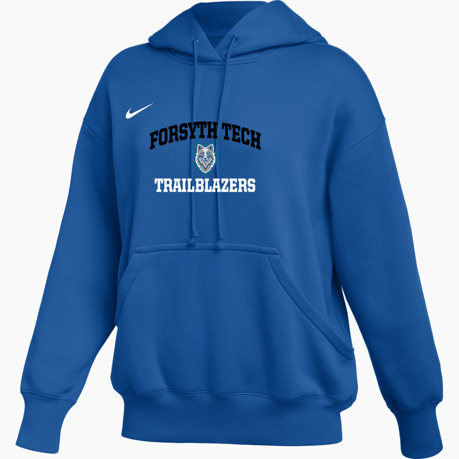 Forsyth Tech Trailblazers <span class="pdp-name-mascot">Forsyth Technical Community College Trailblazers</span> Nike Womens Phoenix Fleece Pullover Hoodie