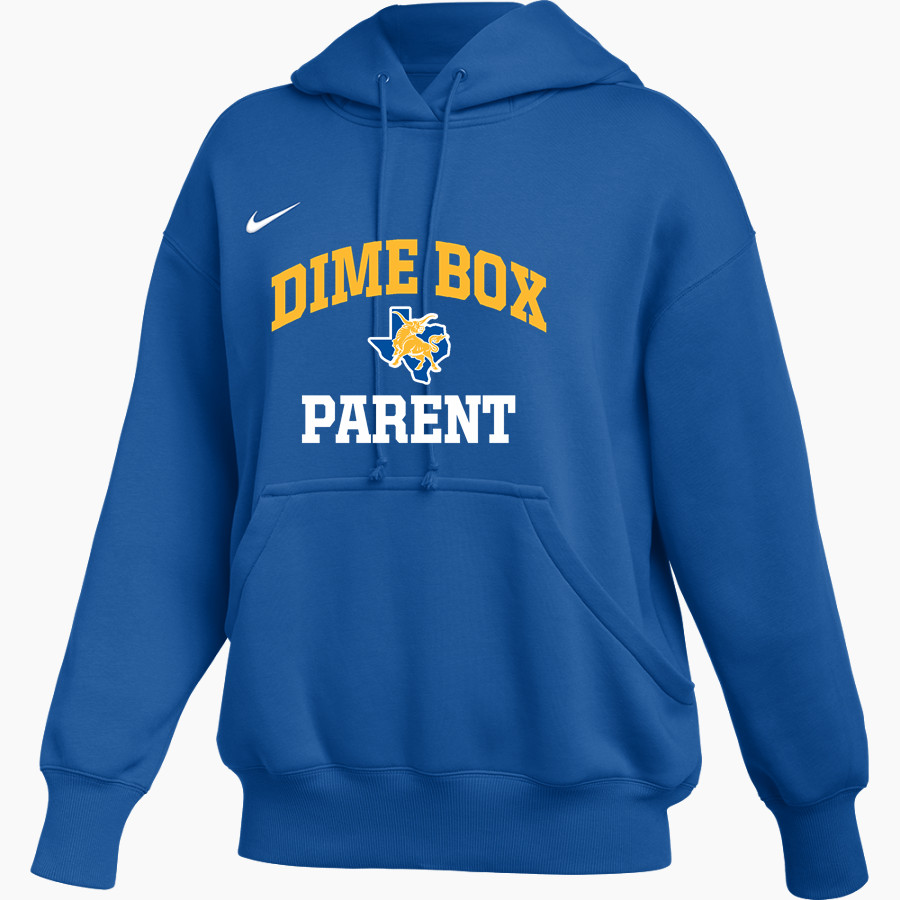 DIME BOX HIGH SCHOOL LONGHORNS <span class="pdp-name-mascot">DIME BOX LONGHORNS</span> Nike Women's Phoenix Fleece Pullover Hoodie