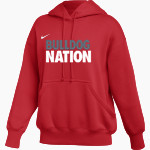 ATLANTA HIGH SCHOOL BULLDOGS <span class="pdp-name-mascot">ATLANTA BULLDOGS</span> Nike Women's Phoenix Fleece Pullover Hoodie Front Thumbnail