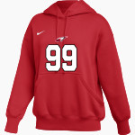 MAIZE HIGH SCHOOL EAGLES <span class="pdp-name-mascot">MAIZE EAGLES</span> Nike Women's Phoenix Fleece Pullover Hoodie Front Thumbnail