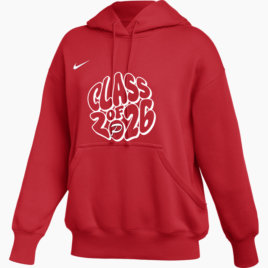 Pulaski Red Raiders Nike Women's Phoenix Fleece Pullover Hoodie