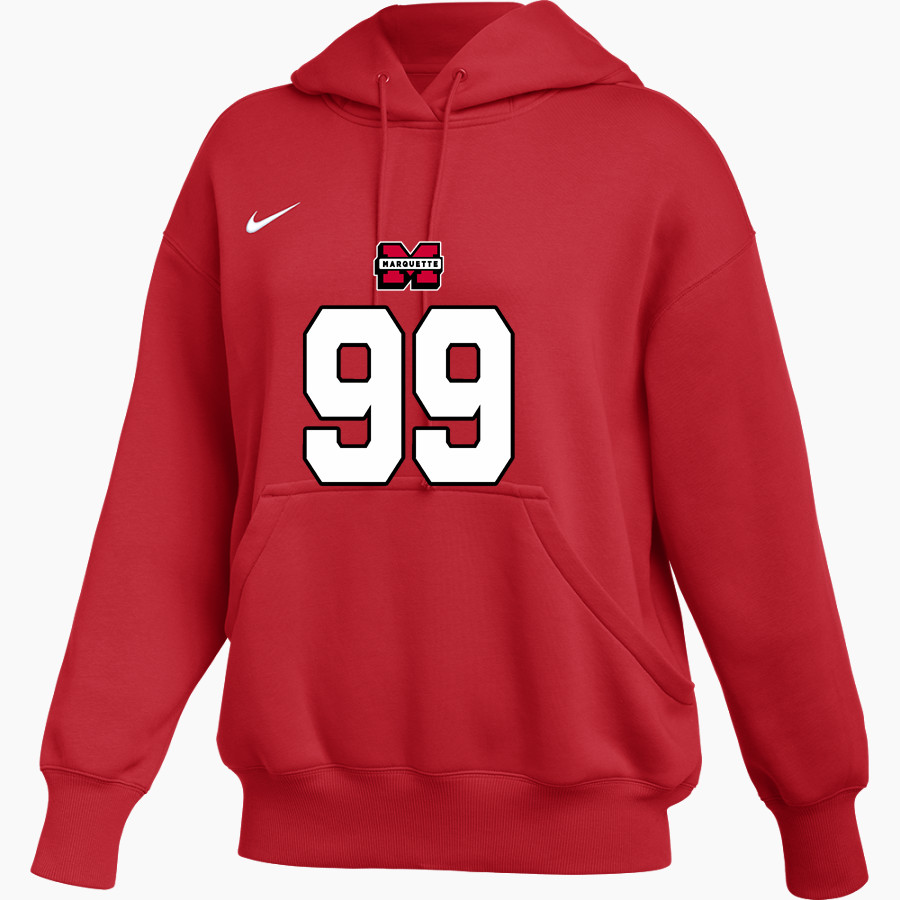 Marquette Sentinels Nike Women's Phoenix Fleece Pullover Hoodie