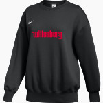 Wittenberg University Tigers <span class="pdp-name-mascot">Wittenberg University Tigers</span> Nike Women's Phoenix Fleece Oversized Pullover Crew Front Thumbnail