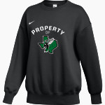 BOLES HIGH SCHOOL HORNETS Nike Women's Phoenix Fleece Pullover Crew Front Thumbnail