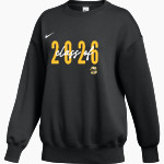 Straughn Tigers <span class="pdp-name-mascot">Straughn Tigers</span> Nike Women's Phoenix Fleece Pullover Crew Front Thumbnail