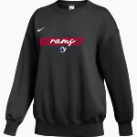 Bluefield University Sideline Store <span class="pdp-name-mascot">Bluefield University</span> Nike Women's Phoenix Fleece Pullover Crew Front Thumbnail