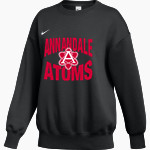 ANNANDALE HIGH SCHOOL ATOMS Nike Women's Phoenix Fleece Pullover Crew Front Thumbnail