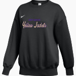 Defiance College Yellow Jackets Nike Women's Phoenix Fleece Pullover Crew Front Thumbnail