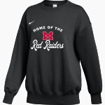 Marlette Red Raiders Nike Women's Phoenix Fleece Pullover Crew Front Thumbnail