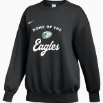 CHAZY HIGH SCHOOL EAGLES Nike Women's Phoenix Fleece Pullover Crew Front Thumbnail