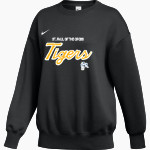 St. Paul of The Cross Tigers Nike Women's Phoenix Fleece Pullover Crew Front Thumbnail