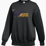 Bristol Bay Angels <span class="pdp-name-mascot">Bristol Bay Angels</span> Nike Women's Phoenix Fleece Oversized Pullover Crew Front Thumbnail