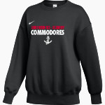 ABRAMSON SCI-ACADEMY COMMODORES <span class="pdp-name-mascot">ABRAMSON SCI - ACADEMY COMMODORES</span> Nike Women's Phoenix Fleece Pullover Crew Front Thumbnail