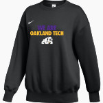OAKLAND TECHNICAL HIGH SCHOOL BULLDOGS <span class="pdp-name-mascot">OAKLAND BULLDOGS</span> Nike Women's Phoenix Fleece Pullover Crew Front Thumbnail