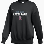 HAZEL PARK HIGH SCHOOL VIKINGS Nike Women's Phoenix Fleece Pullover Crew Front Thumbnail