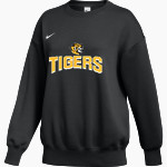 Emanuel Lutheran Tigers <span class="pdp-name-mascot">Emanuel Lutheran School Tigers</span> Nike Women's Phoenix Fleece Pullover Crew Front Thumbnail