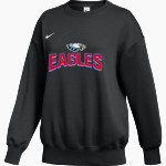 MARSH VALLEY HIGH SCHOOL EAGLES <span class="pdp-name-mascot">MARSH VALLEY EAGLES</span> Nike Women's Phoenix Fleece Pullover Crew Front Thumbnail