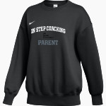 In Step Coaching Isc <span class="pdp-name-mascot">In Step Coaching Isc</span> Nike Women's Phoenix Fleece Pullover Crew Front Thumbnail